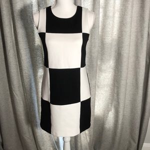 Black and White checkered dress